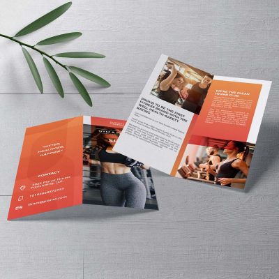 Half-Fold Brochures