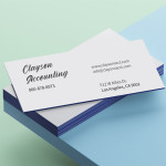 Painted Edge Business Cards photo 3