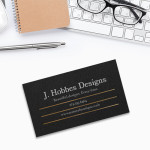 Suede Business Cards photo 2