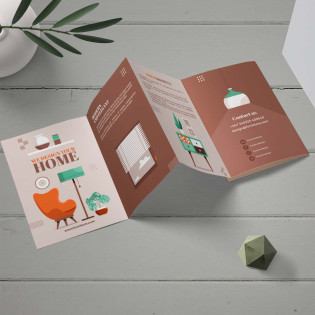 Accordion Fold Brochures (4 Panels)