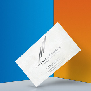 Metallic Foil Business Cards