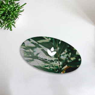 Oval Business Cards
