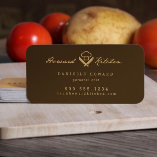 Slim Round Corners Business Cards