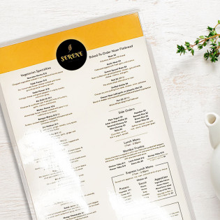 Menu Pricelist Laminates