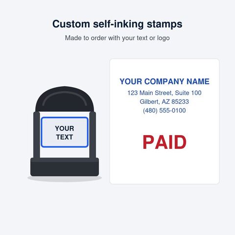 Custom stamps